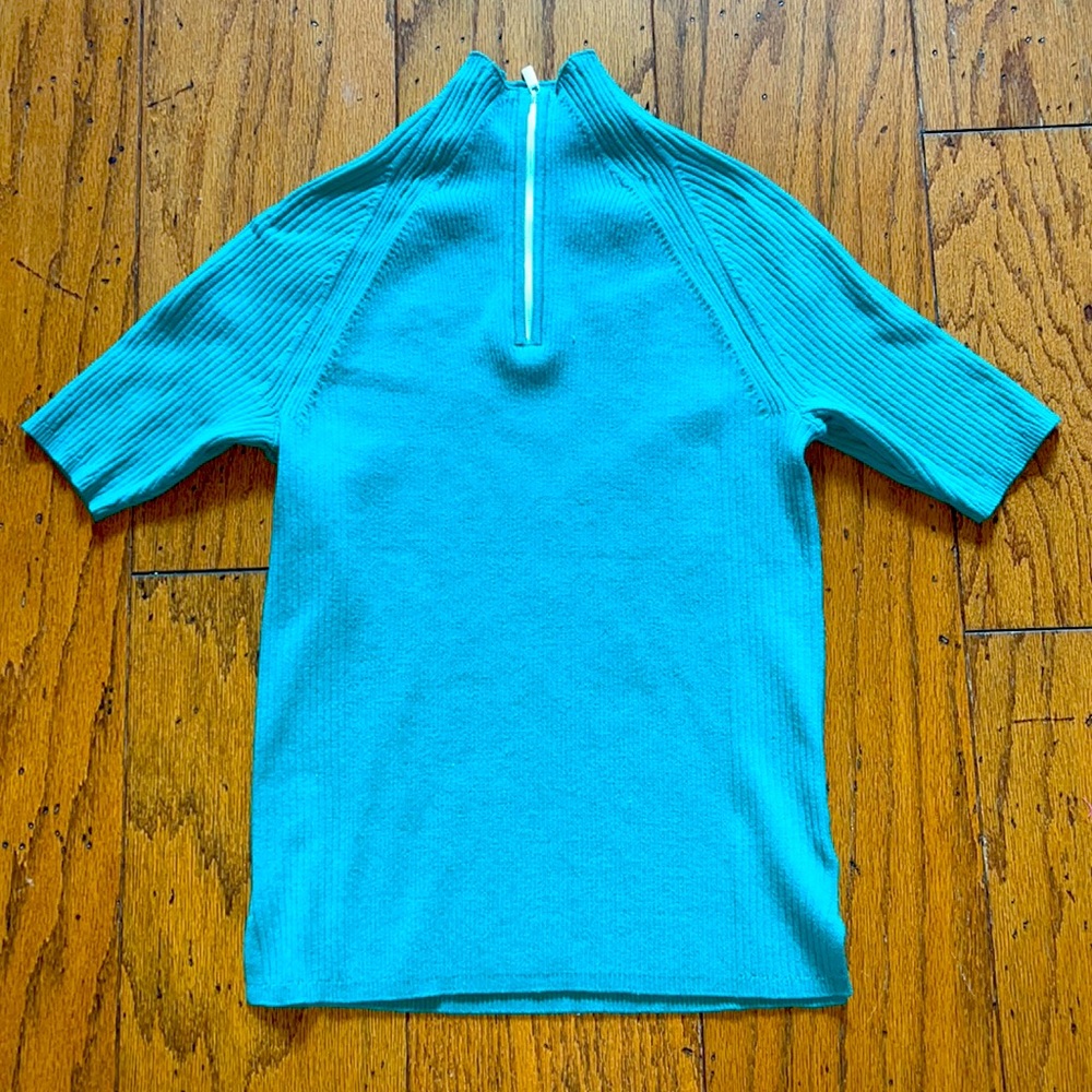 Small, pretty, green, never worn S Prologue sweater